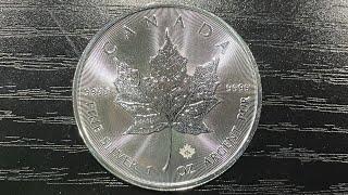 2021 Canadian Maple Leaf 1 Ounce Silver Coin Review