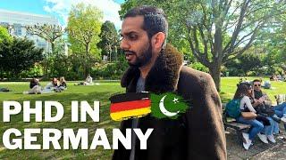 PHD Student in Germany sharing his Experience