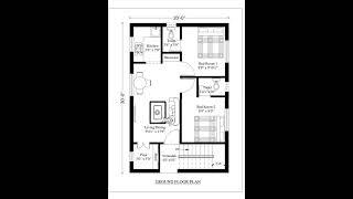 20'x30' North Facing Plan(600 sqft)