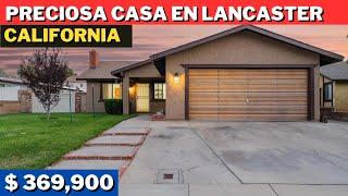 SE VENDE CASA EN LANCASTER EN EL CONDADO DE LOS ANGELES CALIFORNIA