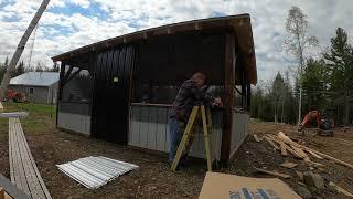 No More BUGS! Installing Screens on the Summer Kitchen