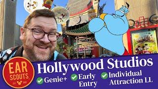 Hollywood Studios with ALL the Bells & Whistles: Early Entry, Genie Plus & Individual Lightning Lane