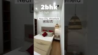 2bhk Flats in Whitefield Near Kadugodi Metro | Gated Community Flats under 75 Lac | +919019849801