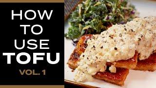 How to Use TOFU vol. 1 | Japanese Delicious  TOFU steak! (Unbelievably Good!) Healthy Tartare Sauce