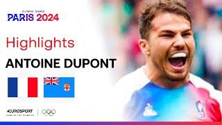 JO PARIS 2024 - Une masterclass : Le festival Antoine Dupont contre les Fidji en finale du rugby à 7