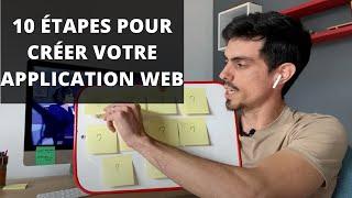 Comment développer une application web en 10 étapes [100% débutants]