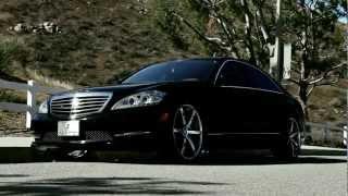 New Mercedes Benz S550 with 22 Inch Lexani R-Six Wheels