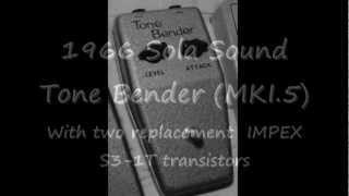 1966 Sola Sound Tone Bender MKI.5