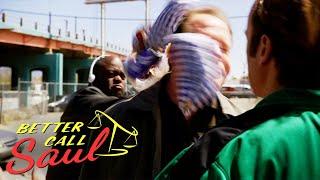 Huell Hits Police Officer With Sandwich | Something Stupid | Better Call Saul