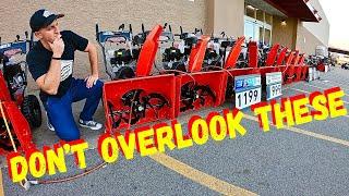 BEFORE YOU BUY A 2 STAGE SNOWBLOWER, WATCH THIS! 3 THINGS TO CONSIDER