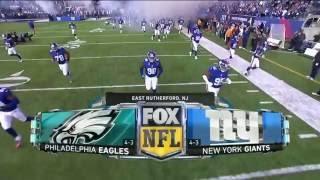 NFL on FOX Intro 2016  - Eagles vs Giants