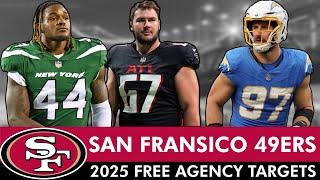 San Francisco 49ers Free Agency Targets At EVERY Position Of Need Heading Into NFL Free Agency