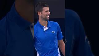 Novak Djokovic x the crowd 