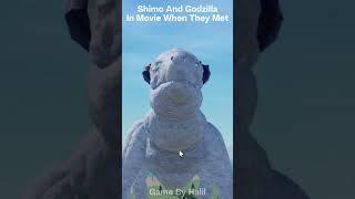 Evolved Godzilla And Shimo When They Met In Movie #shorts #memes #godzillaxkong