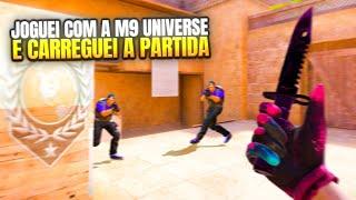 JOGUEI COM a M9 UNIVERSE e CARREGUEI a PARTIDA CONTRA ELITE | STANDOFF 2 