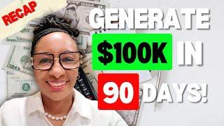 Coach Michele's PROVEN Formula to Generate $100k in 90 Days