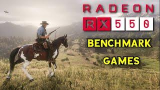 RX 550 4gb + i7 3770 Benchmark 12 Games