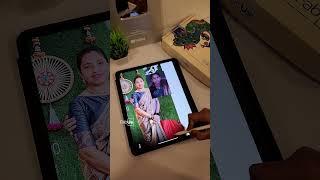 Photo adding in another photo | Digital Merge | Family Photo Merge #shorts #ashortsaday #art #merge