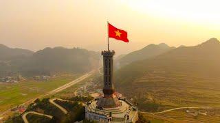 Cột Cờ Lũng Cú - Hà Giang - Vietnam _ Nơi địa đầu tổ quốc [ Flycam 4k ]