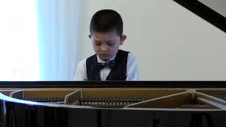 Ryan Huang (8yrs) playing in the 27. International Fryderyk Chopin Junior Piano Competition