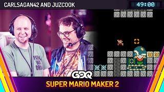 Super Mario Maker 2 by CarlSagan42 and juzcook in 49:00 - Summer Games Done Quick 2024