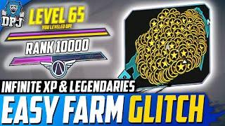 Borderlands 3 - INFINITE XP - Guardian Rank & LEGENDARIES GLITCH - Fast XP & Legendary Farm Guide