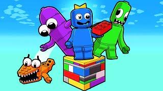 LEGO SKYBLOCK RAINBOW FRIENDS!