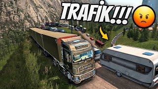 5 DORSE İLE DAR ORMAN YOLLARINA GİRDİK  MODİFİYELİ FORD F-MAX | ETS 2 ÖLÜM YOLLARI MODU