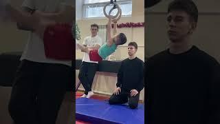 3-юношеский разряд  , кольца 4 года #спортивнаягимнастика #разряд