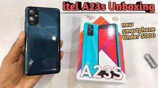 itel A23s Unboxing Cheapest Smartphone Rs 4500 | 2+32GB  with Facelock | itel a23s review