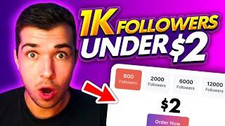 I bought 1,000 Followers for less than $2! How to Buy Followers on Instagram