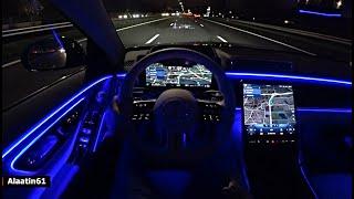 The Mercedes S Class Test Drive at NIGHT 2024