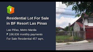 Residential Lot For Sale in BF Resort Las Pinas