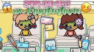 EMMA UND NELLY IM KRANKENHAUS  | AESTHETIC ROUTINE/ GESCHICHTE | TOCA BOCA STORY DEUTSCH