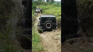 Jeep Wrangler JK Rubicon Crazy Torque in Mud  #jeepwrangler #torque #offroad #shorts