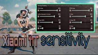 Xiaomi 11t Pubg 90fps | Sensitivity | PUBG Mobile