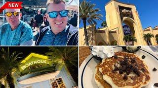 FLORIDA DISNEY WORLD VLOG: Premium Outlets Orlando, IHOP, Universal Studios & The Boathouse ️ 