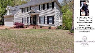 Home for Sale 4809 Canvas Back Run, Williamsburg, Va. Presented by Marshall Toney.