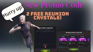 2 Free Reunion crystals! New Promo Code | MCOC