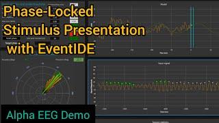 Phase-Locked Stimulus Presentation with EventIDE | Alpha EEG Demo