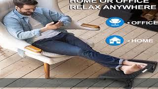 SEBIDER Height Adjustable Footrest with Massage Surface Under Desk, Ergonomic Comfort Home & Office