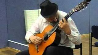 David Orbach joue plays toca Flamenco in Jerusalem,  Nicolas Alfonso