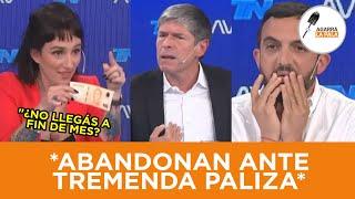 LEILA GIANNI, FUNCIONARIA DE MILEI CRUZÓ AL KUKA ABAL MEDINA Y CASI LO HACE ABANDONAR EL ESTUDIO