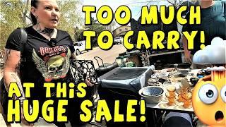 Ep660:  HUGE ANTIQUE & JUNK SALE!    Can we thrift some vintage valuables!?!?!?