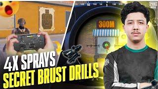 DRILLS AND SECRETS OF MASTERING SPRAYS IN PUBG AND BGMI • CRYPTO PUBG •