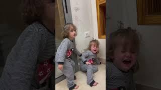 طلع كل الحق على الحيط #babytwins  #twins #viral #اكسبلور youtubeshorts #ماريا_كتاليا