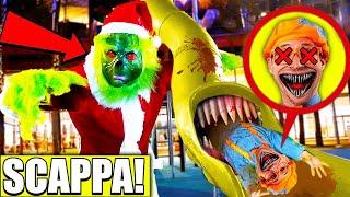 IL GRINCH ha FATTO MANGIARE BLIPPI EXE DALLO SLIDE EATER!! SE LO VEDI SCAPPA! - Parkour POV