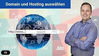 Domain und Hosting für die WordPress Website auswählen