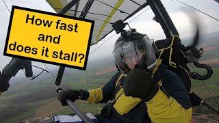 Does it STALL? - How FAST is it - My NEW PeaBee ADAM wing