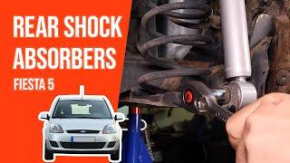 How to replace the rear shock absorbers Fiesta mk6 